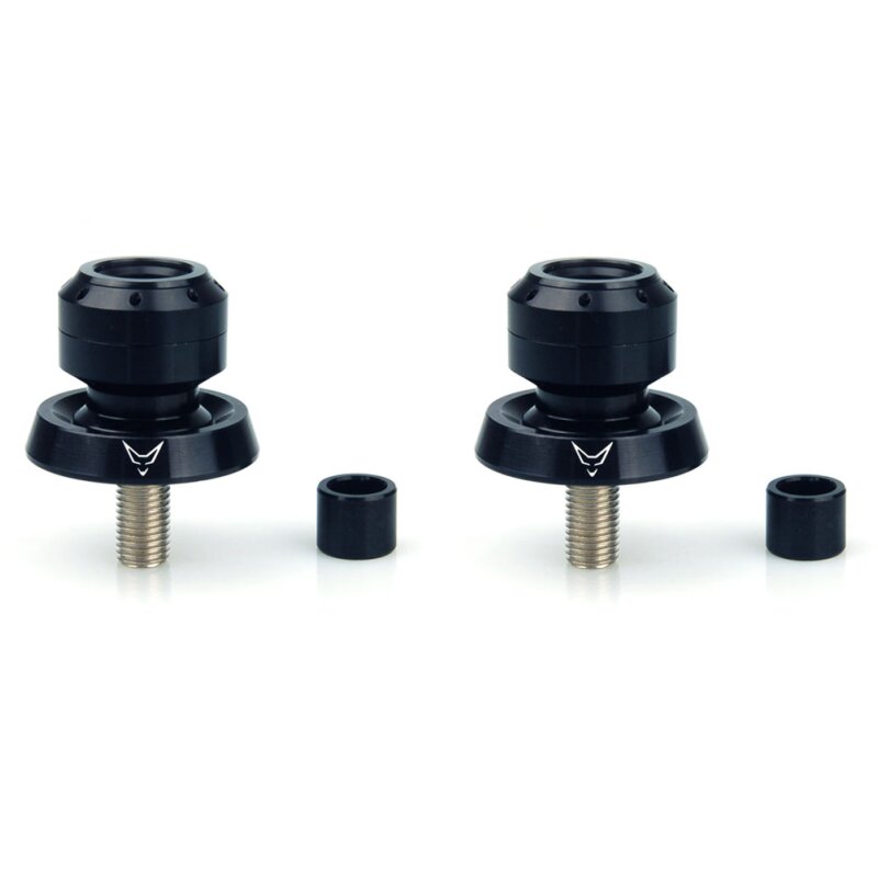 Diabolo De Bras Oscillant M8x1.25 Noir - Protection Béquille Moto - Neuf