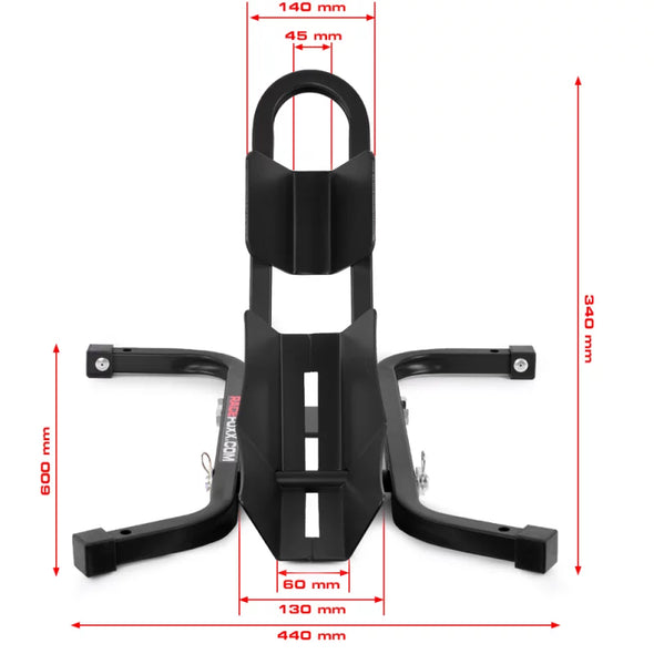 Rampa de carga para moto plegable de aluminio 225cm