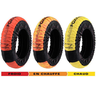 Mantas calefactoras para neumáticos de moto MATRIX PRO 80/100°C SUPERBIKE