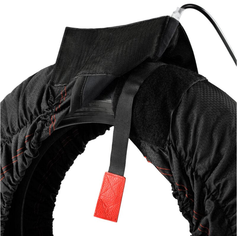 Couvertures Chauffantes Pour Pneus Moto - Avant 120/125 17", Arrière 180-200 17" - 60°C Et 80°C