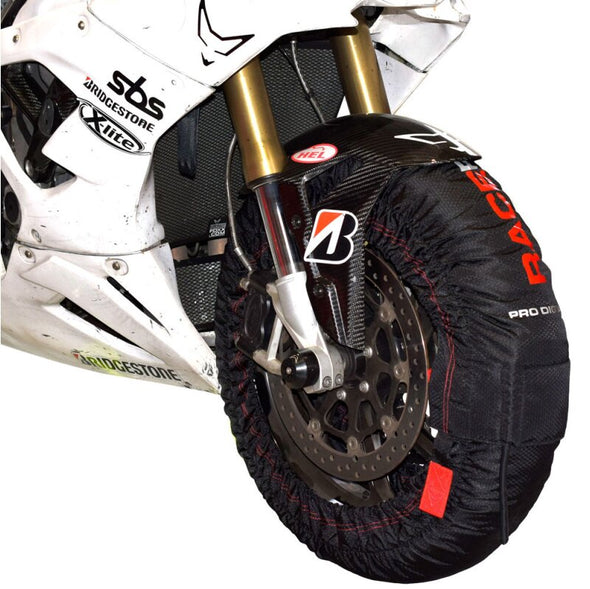 Couvertures chauffantes pneus moto avec arrêt automatique, jusqu'à 99°C