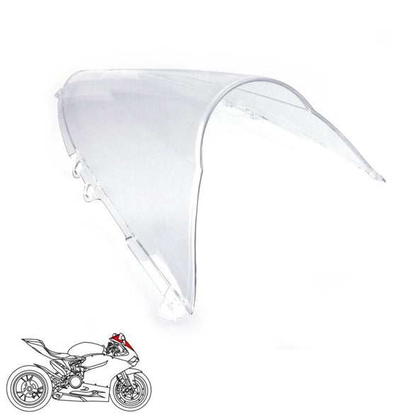 Ducati Panigale 899/1199 Bubble Windschutzscheibe, transparent