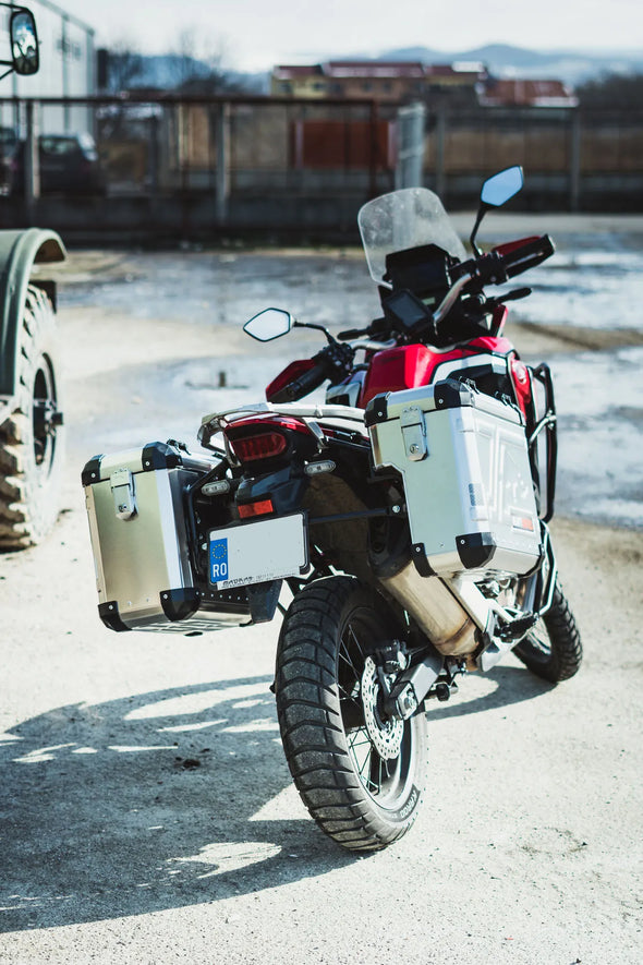 Valises Latérales Aluminium Rhino (la paire) - Honda Africa Twin CRF1100L/AT & Adventure Sports