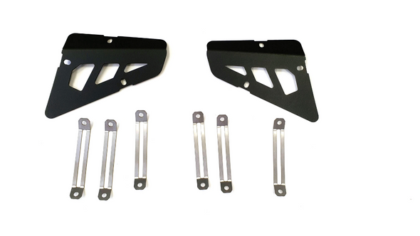 Plaques Remplissages Crash Bars Supérieur Avant R1200GS LC 2014-2019 (la paire)