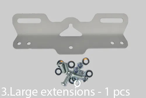 Plattformverlängerung Topcase aus eloxiertem Aluminium – KTM 1050/1090/1150/1190/1290