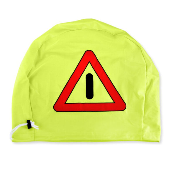 Triángulo de advertencia de avería, emergencia, bolsa para casco de motocicleta.