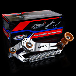 BPA RACING FRANCE - Outil de réglage de tension de chaine moto orange